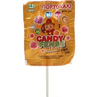 Kaiser Candyfense Kids Lollipop with Vitamins 1 Τεμάχιο - Πορτοκάλι - Γλειφιτζούρι Εμπλουτισμένο με Βιταμίνες & Πλούσια Γεύση