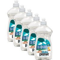 Σετ Baby Planet Bottle, Toy & Dish Wash Liquid 2.125ml (5x425ml) - Καθαριστικό Υγρό Πιάτων Ειδικά Μελετημένο για τα Ευαίσθητα Σκεύη & Παιχνίδια του Μωρού