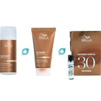 Σετ Δώρο Wella Professionals Ultimate Smooth Hair Shampoo 50ml & Hair Mask 30ml & Miracle Oil Serum 3ml - 