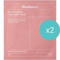 Σετ Biodance Bio Collagen Real Deep Mask 2 Τεμάχια - Ενυδατική Μάσκα Προσώπου με Κολλαγόνο που Χαρίζει Σφριγηλότητα & Ελαστικότητα