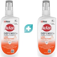 Σετ Autan Defense Long Protection 200ml (2x100ml) - Εντομοαπωθητική Λοσιόν Μακράς Διάρκειας σε Μορφή Spray