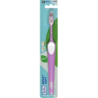 Tepe Nova Soft Toothbrush Ροζ 1 Τεμάχιο - Μαλακή Οδοντόβουρτσα με Ειδικό Άκρο στις Ίνες που Διευκολύνει την Πρόσβαση στα Πίσω Δόντια & Στις Εσωτερικές Επιφάνειες