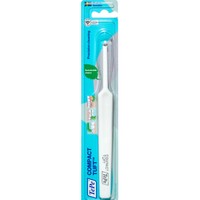 Tepe Compact Tuft Toothbrush Λευκό 1 Τεμάχιο - Ειδική Οδοντόβουρτσα Ιδανική για Καθαρισμό Κατά Μήκος της Γραμμής των Ούλων & Δυσπρόσιτων Περιοχών