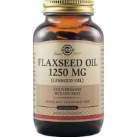 Solgar Flaxseed Oil 1250mg, 100 Softgels - Συμπλήρωμα Διατροφής Ελαίου Λιναριού Πλούσιο σε Λιπαρά Οξέα για την Καλή Υγεία της Καρδιάς & του Εγκεφάλου & Ορμονική Ισορροπία