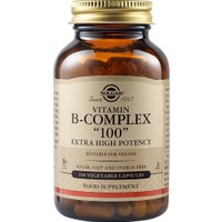 Solgar Formula B-Complex 100mg, 100veg.caps - Συμπλήρωμα Διατροφής Συμπλέγματος Βιταμινών B για την Καλή Λειτουργία του Νευρικού Συστήματος & Ενίσχυση του Μεταβολισμού