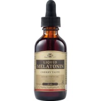 Solgar Liquid Melatonin 59ml - Συμπλήρωμα Διατροφής Μελατονίνης σε Πόσιμο Υγρό για Μείωση του Χρόνου Έλευσης Ύπνου & Αντιμετώπιση του Jet Lag  με Γεύση Κεράσι