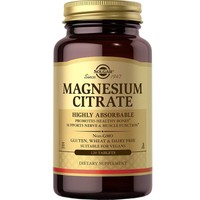 Solgar Magnesium Citrate 120tabs - Συμπλήρωμα Διατροφής με Μαγνήσιο Κιτρικής Μορφής Υψηλής Απορροφησιμότητας για την Καλή Λειτουργία του Νευρικού & Μυοσκελετικού Συστήματος