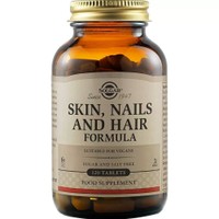 Solgar Skin Nails & Hair Formula 120tabs - Συμπλήρωμα Διατροφής για την Υγεία των Μαλλιών, Νυχιών & του Δέρματος