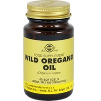Solgar Wild Oregano Oil 60 Softgels - Συμπλήρωμα Διατροφής Ελαίου Άγριας Ρίγανης με Ισχυρές Αντιοξειδωτικές & Αντιβακτηριακές Ιδιότητες Κατά των Εντερικών Προβλημάτων