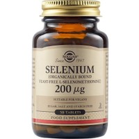 Solgar Selenium 200μg, 50tabs - Συμπλήρωμα Διατροφής με Σελήνιο για την Ενίσχυση της Ανδρικής Γονιμότητας & τη Φυσιολογική Λειτουργία του Οργανισμού
