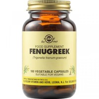 Solgar Fenugreek 100veg.caps - Συμπλήρωμα Διατροφής Εκχυλίσματος Τριγωνέλλας για Αντιμετώπιση Προβλημάτων Πέψης, Έλεγχο Χοληστερίνης & Αποτοξίνωση