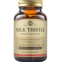 Solgar Milk Thistle 100veg.caps - Συμπλήρωμα Διατροφής με Εκχύλισμα Γαϊδουράγκαθου για την Προστασία του Ήπατος με Αντιφλεγμονώδεις & Αντιοξειδωτικές Ιδιότητες