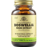 Solgar Boswellia Resin Extract 60veg.caps - Συμπλήρωμα Διατροφής Εκχυλίσματος Ρητίνης Ινδικού Λιβανιού με Αντιφλεγμονώδεις Ιδιότητες Κατά του Άσθματος