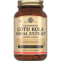 Solgar Gotu Kola Aerial Extract 100veg.caps - Συμπλήρωμα Διατροφής Εκχυλίσματος του Βοτάνου Σεντέλας Ασιατικής για την Καλή Λειτουργία του Κυκλοφορικού Συστήματος & Αντιμετώπιση των Κιρσωδών Φλεβών