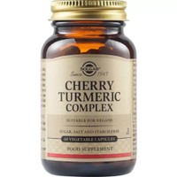 Solgar Cherry Turmeric Complex 60veg.caps - Συμπλήρωμα Διατροφής Εκχυλίσματος Κουρκουμά & Κερασιού με Αντιοξειδωτικές Ιδιότητες