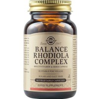 Solgar Balance Rhodiola Complex 60veg.caps - Συμπλήρωμα Διατροφής με Εκχύλισμα Ροντιόλας, Βιταμίνες & Μέταλλα για την Αντιμετώπιση του Στρες της Κόπωσης & του Αισθήματος Αδυναμίας με Ήπιες Αγχολυτικές Ιδιότητες