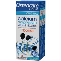 Vitabiotics Osteocare Liquid 200ml - Συμπλήρωμα Διατροφής που Καταπολεμά την Έλλειψή του Ασβεστίου & την Οστεοπόρωση με Γεύση Πορτοκάλι