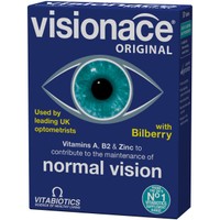 Vitabiotics Visionace Original 30caps - Συμπλήρωμα Διατροφής για την Διατήρηση της Υγείας των Ματιών