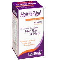 Health Aid Hair Skin & Nails 30tabs - Συμπλήρωμα Διατροφής για Υγιή Μαλλιά, Νύχια και Δέρμα