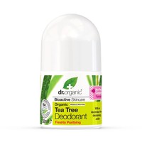 Dr Organic Organic Tea Tree Deodorant 50ml - Αποσμητικό με Βιολογικό Τεϊόδεντρο