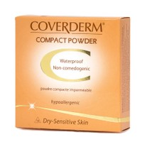 Coverderm Compact Powder Dry-Sensitive Skin Πούδρα Ξηρή Επιδερμίδα 10gr - 4Α