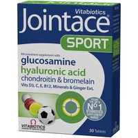 Vitabiotics Jointace Sport 30tabs - Συμπλήρωμα Διατροφής που Βελτιώνει την Κινητικότητα,την Ελαστικότητα & την Ευκαμψία των Αρθρώσεων