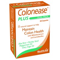 Health Aid Colonease Plus 60caps - Συμπλήρωμα Διατροφής Προβιοτικών με Αλόη και Φυτικά Έλαια για Υγιές Εντερικό και Πεπτικό Σύστημα