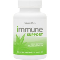 Natures Plus Immune Support Daily Defense 60tabs - Συμπλήρωμα Διατροφής Πολυβιταμινών, Μετάλλων & Εκχυλίσματος Βοτάνων για Ενίσχυση του Ανοσοποιητικού