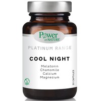 Power Health Platinum Range Cool Night with Melatonin 30caps - Συμπλήρωμα Διατροφής με Μελατονίνη, Φυσική Φόρμουλα Κατά της Αϋπνίας
