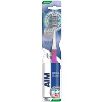 Aim Vertical Expert Toothbrush Soft 1 Τεμάχιο - Φούξια - Μαλακή Οδοντόβουρτσα με Θυσάνους σε Σχήμα Βεντάλιας