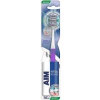 Aim Vertical Expert Toothbrush Soft 1 Τεμάχιο - Μωβ - Μαλακή Οδοντόβουρτσα με Θυσάνους σε Σχήμα Βεντάλιας