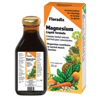 Floradix Magnesium Liquid Formula 250ml - Συμπλήρωμα Διατροφής με Μαγνήσιο για την Καλή Λειτουργία του Μυοσκελετικού Συστήματος