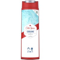 Old Spice Cooling 2 in 1 Shower Gel & Shampoo 400ml - Ανδρικό Αφρόλουτρο & Σαμπουάν με Αναζωογονητικό Άρωμα