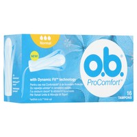 O.b. ProComfort Normal Ταμπόν για Ημέρες με Μικρή Έως Μέτρια Ροή 16 Τεμάχια