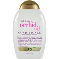 OGX Orchid Oil Conditioner Fade Defying Μαλακτική Κρέμα Προστασίας Χρώματος για Βαμμένα Μαλλιά 385ml