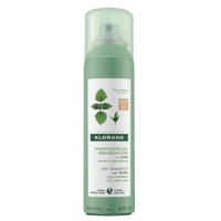 Klorane Nettle Dry Shampoo for Dark Hair 150ml - Ξηρό Σαμπουάν με Τσουκνίδα για Λιπαρά & Σκούρα Μαλλιά