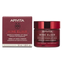 Apivita Wine Elixir Wrinkle & Firmness Lift Rich Day Cream 50ml - Αντιρυτιδική Κρέμα για Σύσφιξη & Lifting Πλούσιας Υφής