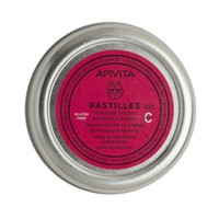 Apivita Pastilles For Sore Throat with Blackberry & Propolis 45g - Παστίλιες Για Τον Πονεμένο Λαιμό Με Βατόμουρο & Πρόπολη