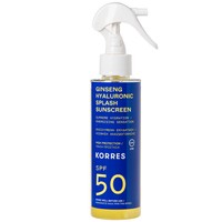 Korres Ginseng Hyaluronic Splash Sunscreen Spray Spf50 Αντηλιακό Water Υφής Προσώπου Σώματος Ενισχυμένο με Υαλουρονικό Οξύ 150ml Korres Ginseng Hyaluronic Splash Sunscreen Spray Spf50 Αντηλιακό Water Υφής Προσώπου Σώματος Ενισχυμένο με Υαλουρονικό Οξύ 150ml