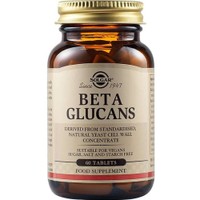 Solgar Beta Glucans 60tabs - Συμπλήρωμα Διατροφής Β-Γλυκάνων για την Ενεργοποίηση & Ενίσχυση του Ανοσοποιητικού