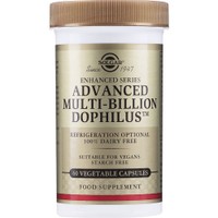 Solgar Advanced Multi-Billion Dophilus 60veg.caps - Συμπλήρωμα Διατροφής Προβιοτικών για Διατήρηση της Υγιούς Εντερικής Χλωρίδας & Ενίσχυση του Ανοσοποιητικού