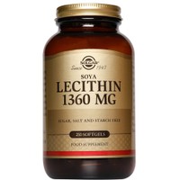Solgar Soya Lecithin 1360mg - 250 Softgels - Συμπλήρωμα Διατροφής Εκχυλίσματος Σόγιας Πλούσιο σε Λεκιθίνη για τον Έλεγχο του Βάρους & της Χοληστερόλης