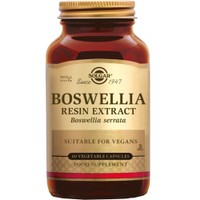 Solgar Boswellia Resin Extract 60veg.caps - Συμπλήρωμα Διατροφής Εκχυλίσματος Ρητίνης Ινδικού Λιβανιού με Αντιφλεγμονώδεις Ιδιότητες Κατά του Άσθματος