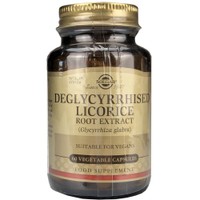 Solgar Deglycyrrhised Licorice Root Extract 60veg.caps - Συμπλήρωμα Διατροφής Εκχυλίσματος Ρίζας Γλυκόριζας για την Υποστήριξη της Πέψης & Ενίσχυση της Λειτουργίας του Στομάχου & Εντέρου