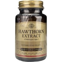 Solgar Hawthorn Extract 60veg.caps - Συμπλήρωμα Διατροφής Εκχυλίσματος Κράταιγου για την Υποστήριξη του Κυκλοφορικού Συστήματος & την Καλή Λειτουργία της Καρδιάς