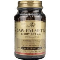 Solgar Saw Palmetto Berry Extract 60veg.caps - Συμπλήρωμα Διατροφής Εκχυλίσματος Καρπών του Βοτάνου Saw Palmetto για την Αντιμετώπιση των Συμπτωμάτων Καλοήθους Υπερπλασίας του Προστάτη στους Άνδρες