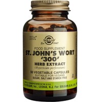 Solgar St. John's Wort Herb Extract 300mg, 50veg.caps - Συμπλήρωμα Διατροφής με Εκχύλισμα Βαλσαμόχορτου με Αντικαταθλιπτικές & Αντιφλεγμονώδεις Ιδιότητες