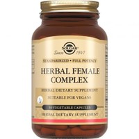 Solgar Herbal Female Complex 50veg.caps - Συμπλήρωμα Διατροφής Φυτικών Εκχυλισμάτων για την Αντιμετώπιση Προεμμηνορυσιακών Συμπτωμάτων & Γυναικείας Ορμονικής Ισορροπίας