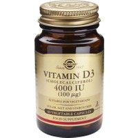 Δώρο Solgar Vitamin D3 4000iu 100μg Συμβάλλει στην Απορρόφηση του Ασβεστίου και του Φωσφόρου 60caps
