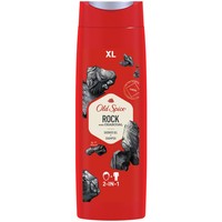 Old Spice Rock Shower Gel & Shampoo 400ml - Αφρόλουτρο Gel & Σαμπουάν για Άνδρες